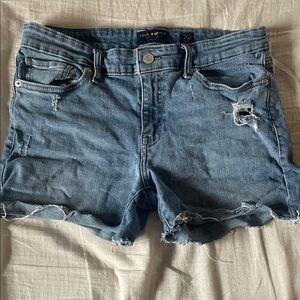 Lucky Brand Light Blue Distressed Denim Cutoff Shorts